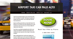Desktop Screenshot of airporttaxicabpaloalto.com