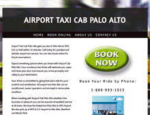Tablet Screenshot of airporttaxicabpaloalto.com